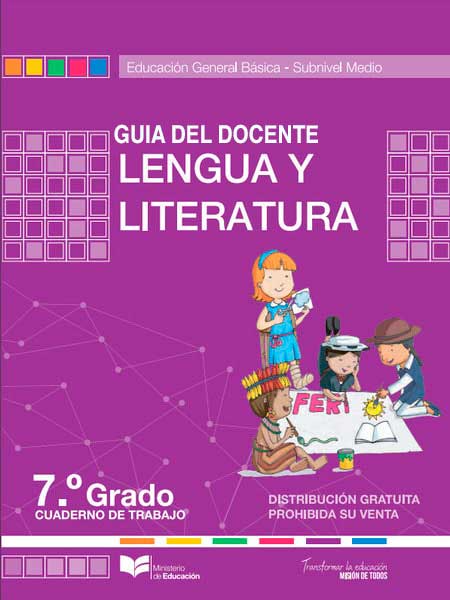 Guía Docente cuaderno de trabajo de Lengua y Literatura 7