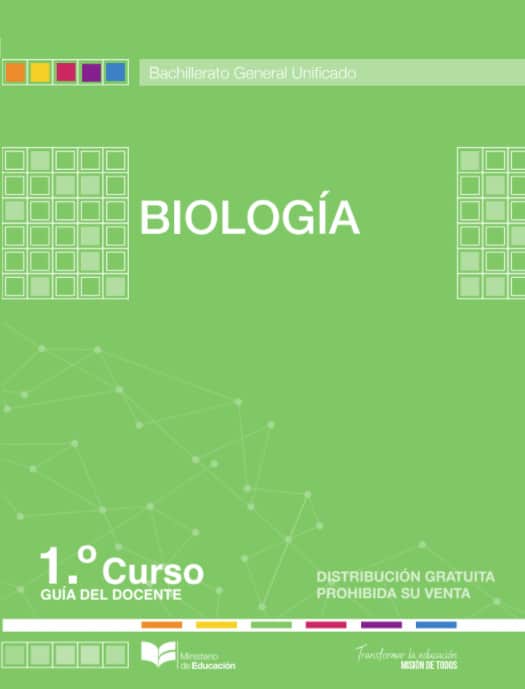 Guía del Docente Biología 1 Bachillerato