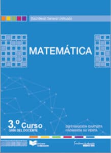 Guía del Docente Matemáticas 3 Bachillerato
