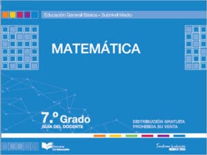 Guía del Docente Matemáticas 7